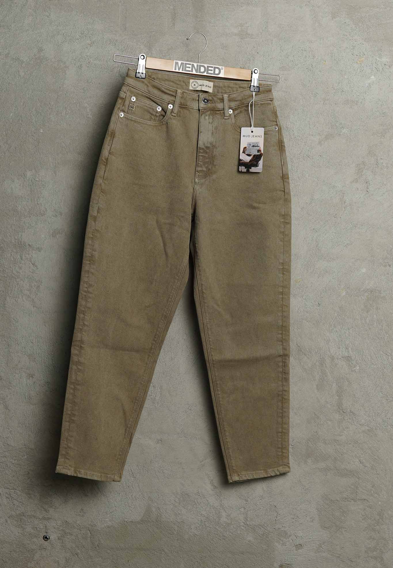 Women - MUD Jeans - Mams Stretch Tapered  - Beige
