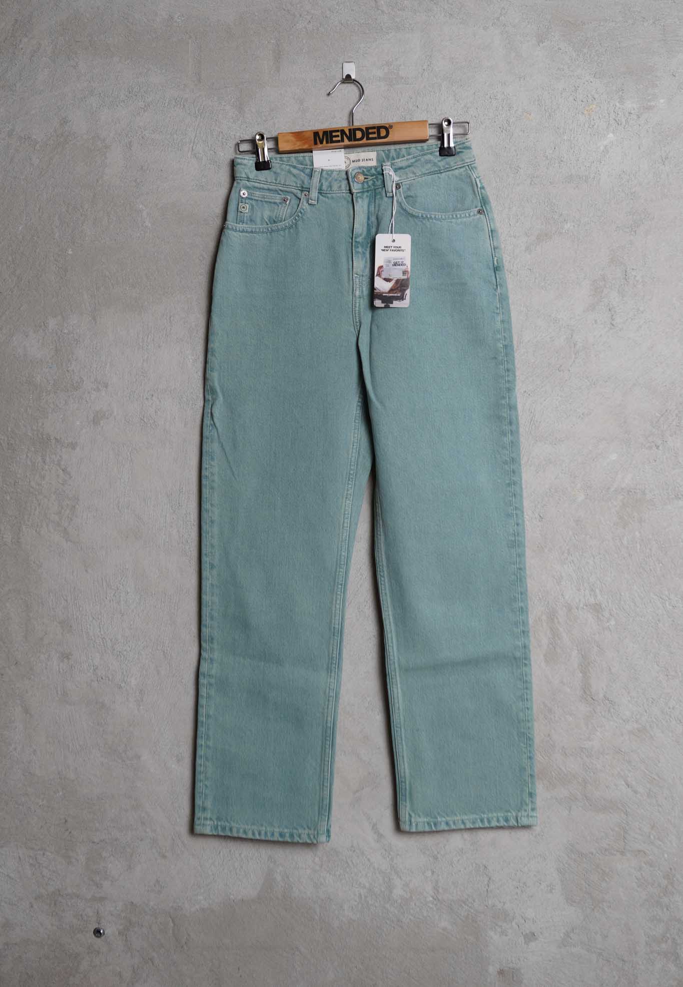 Women - MUD Jeans - Relax Rose Cropped - Atlantic