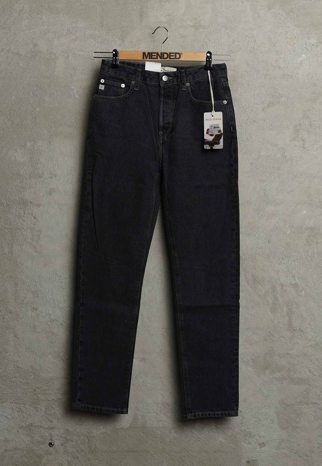 Women - MUD Jeans - Piper Straight - Used Black