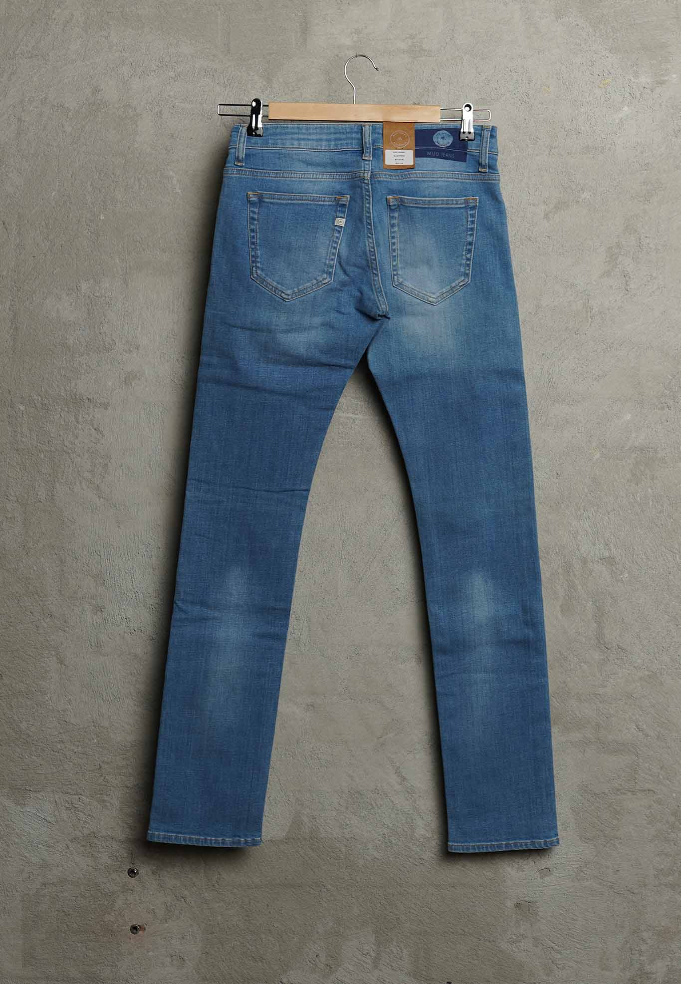 Men - MUD Jeans - Slim Lassen - Blue Pride