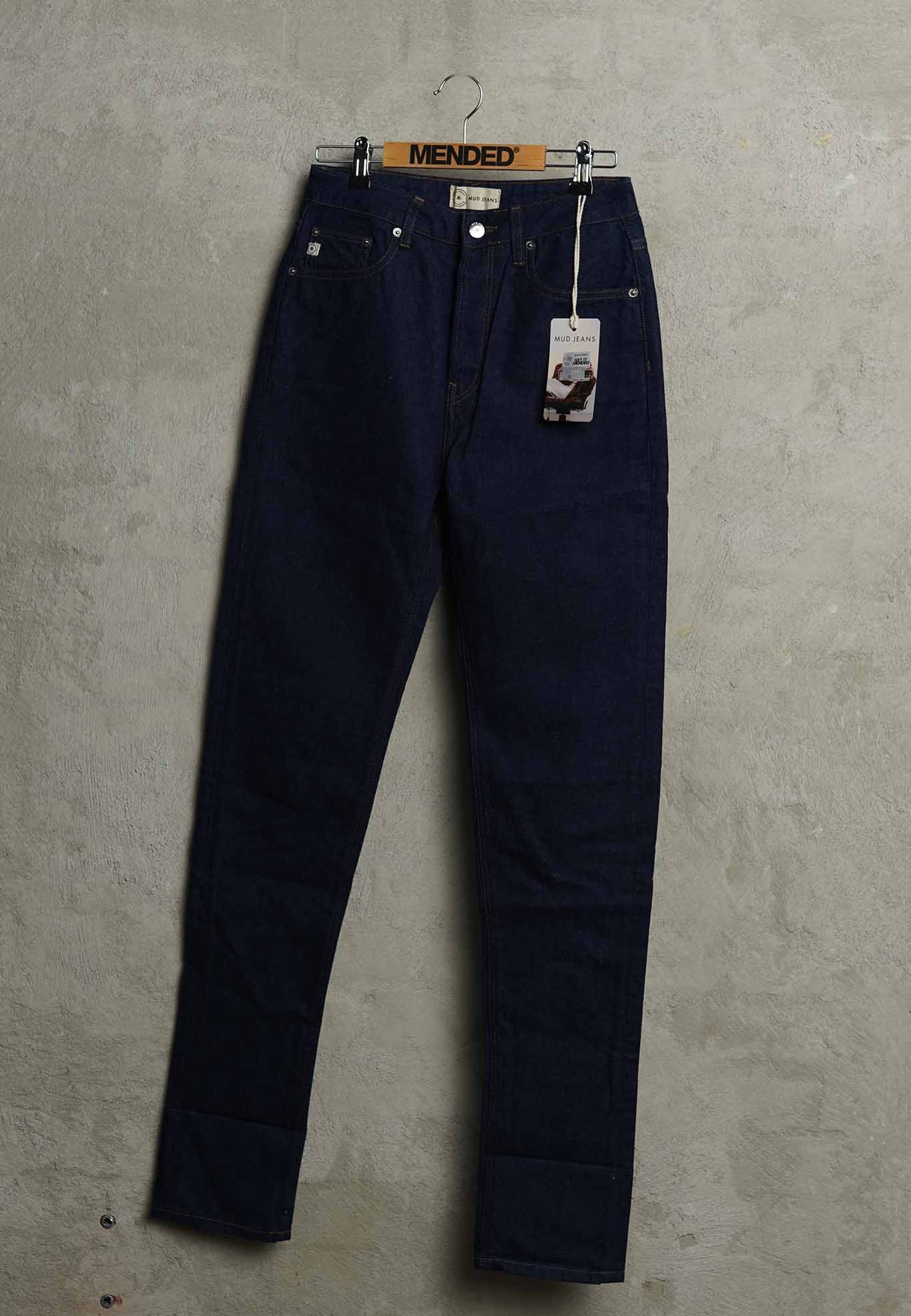Women - MUD Jeans - Piper Straight Roll Up - Raw