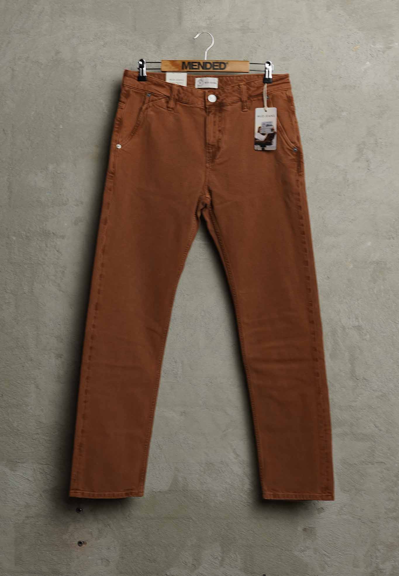 Men - MUD Jeans - Chester Chino - Cognac