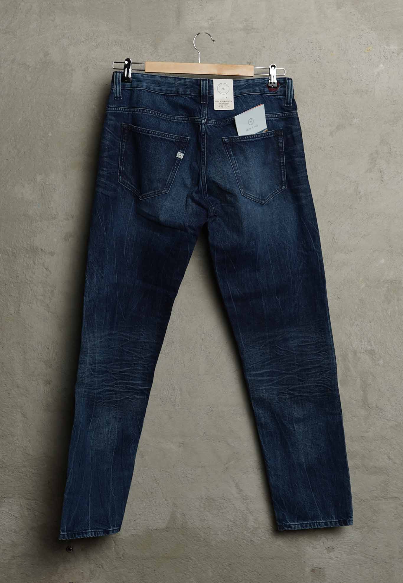 Men - MUD Jeans - Regular Dunn Stretch - Dark Worn