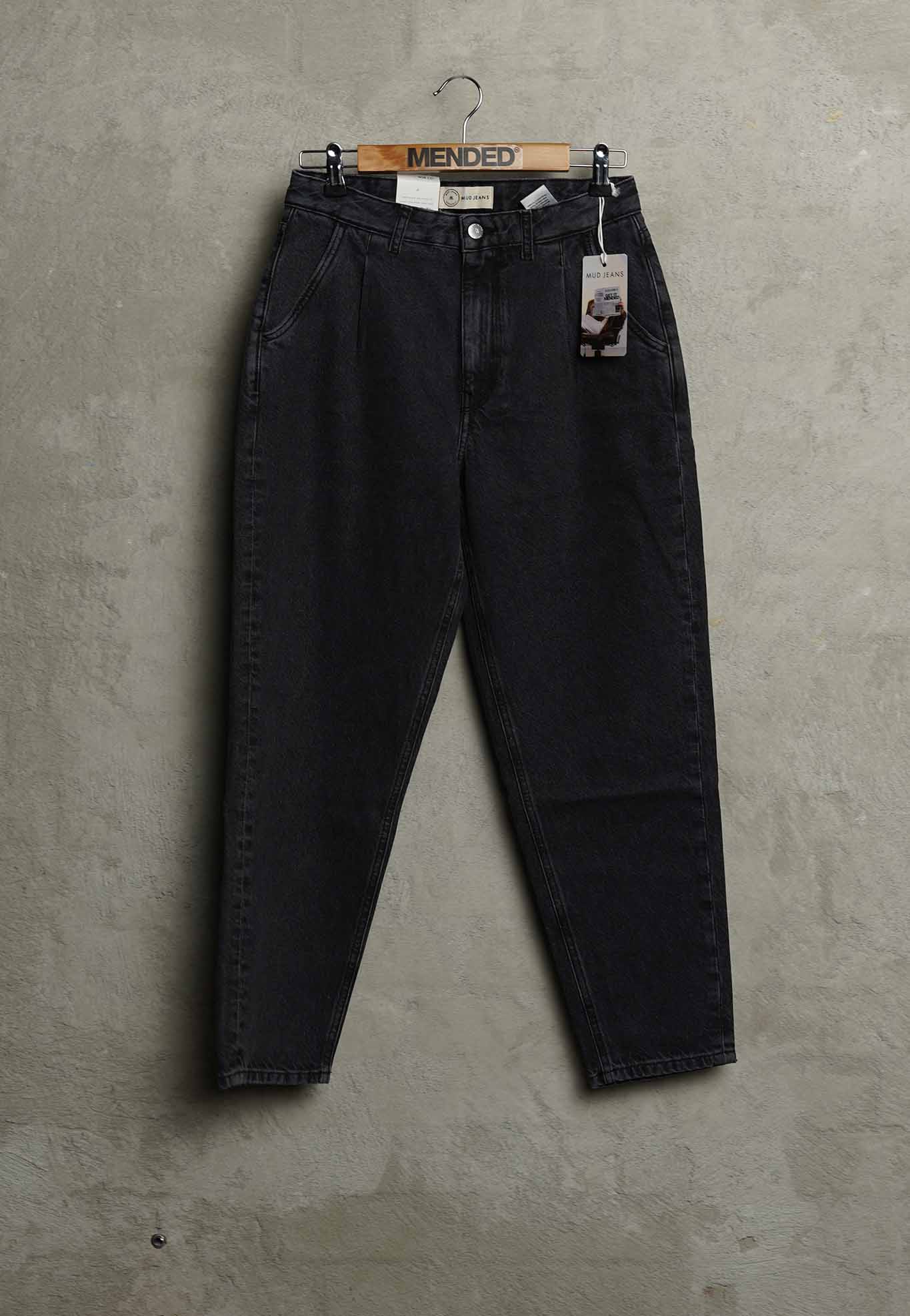 Women - MUD Jeans - Loose Bailey - Used Black