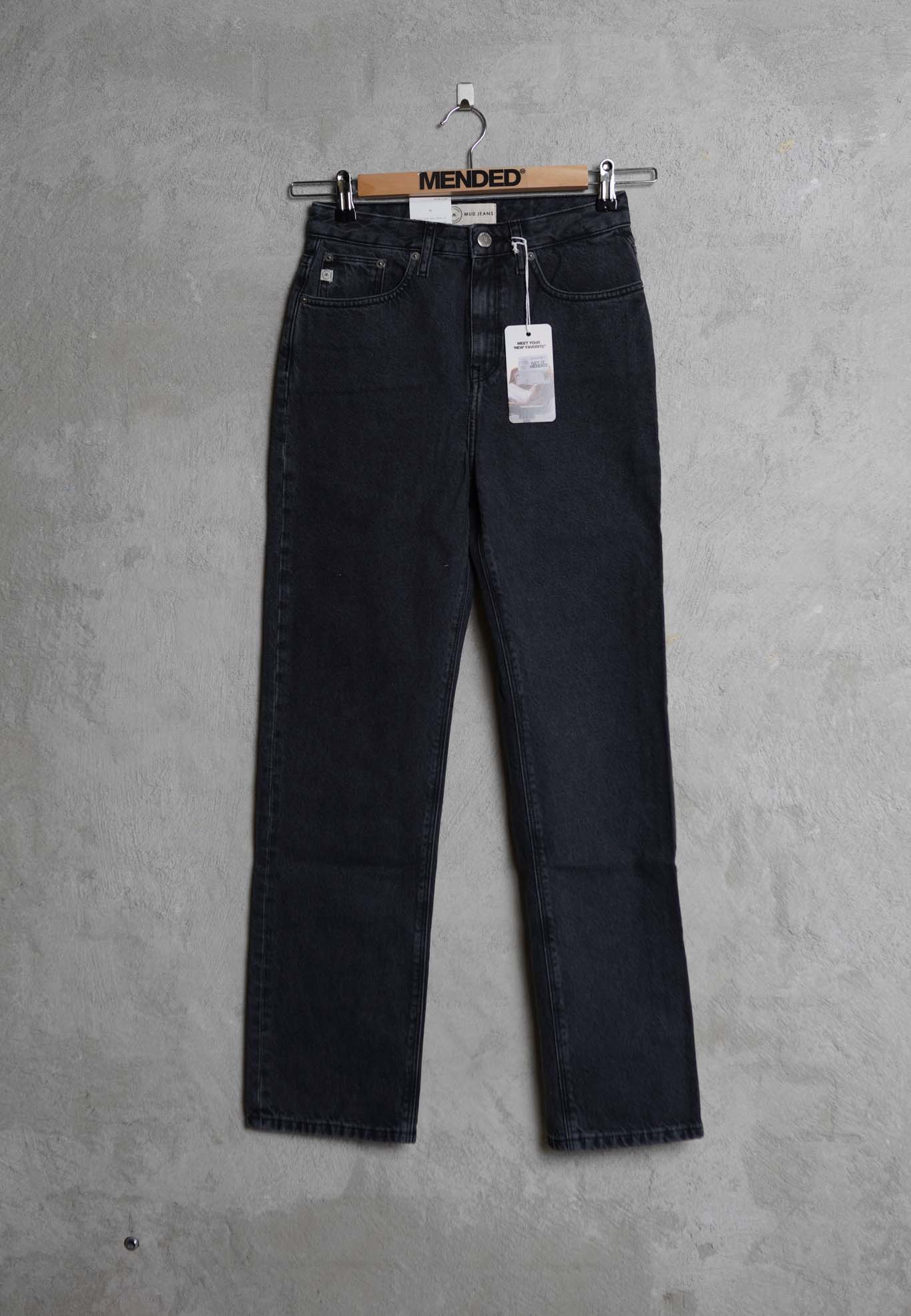 Women - MUD Jeans - Relax Rose - Used Black