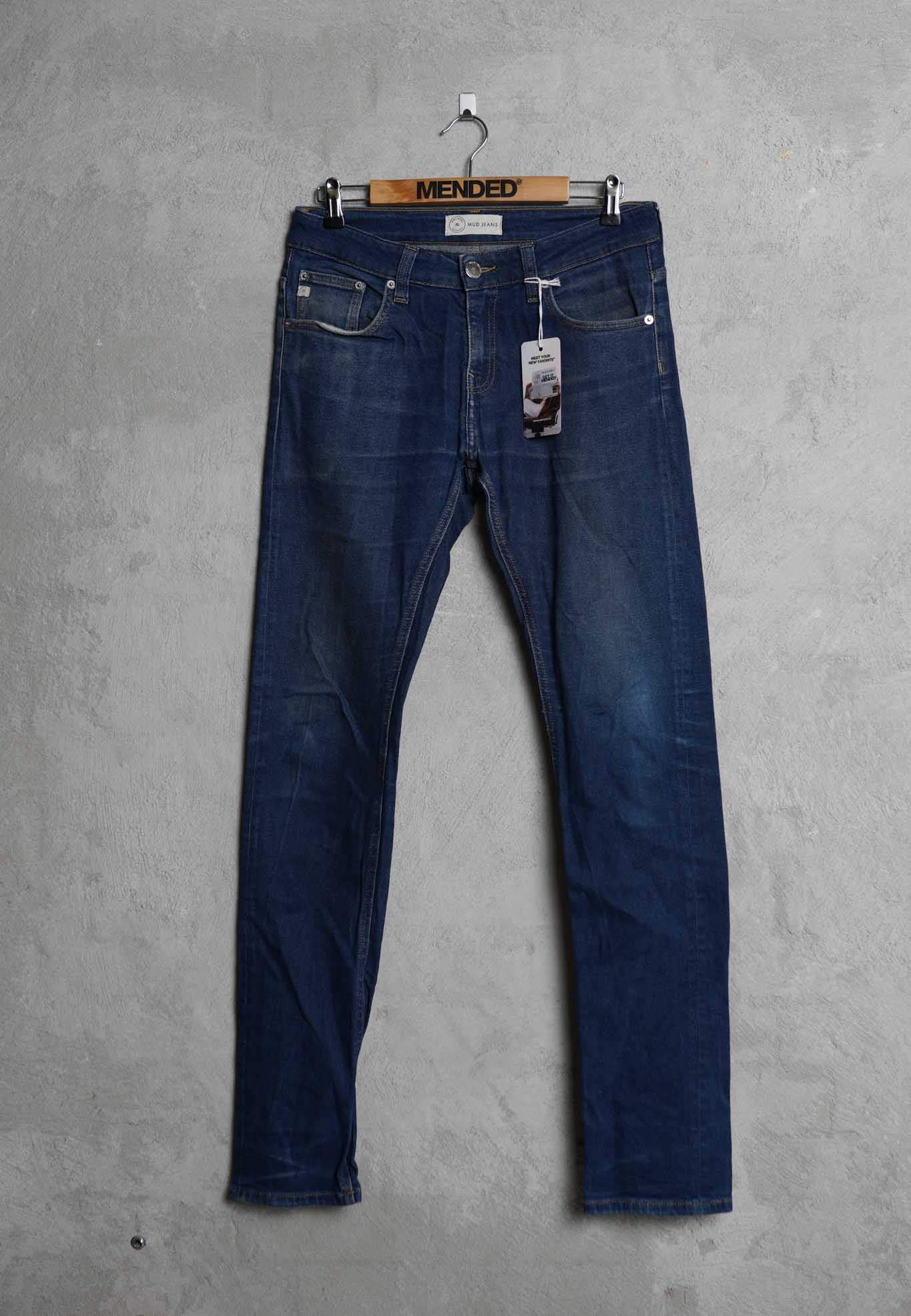 Men - MUD Jeans - Slim Lassen - Strong Blue