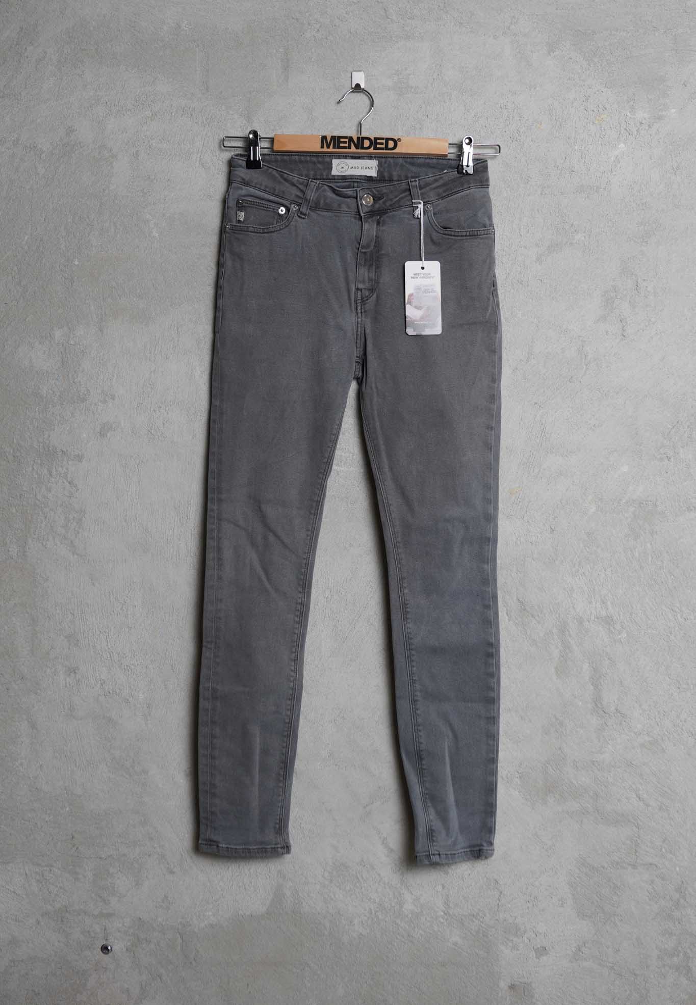 Women - MUD Jeans - Skinny Hazen - O3 Grey
