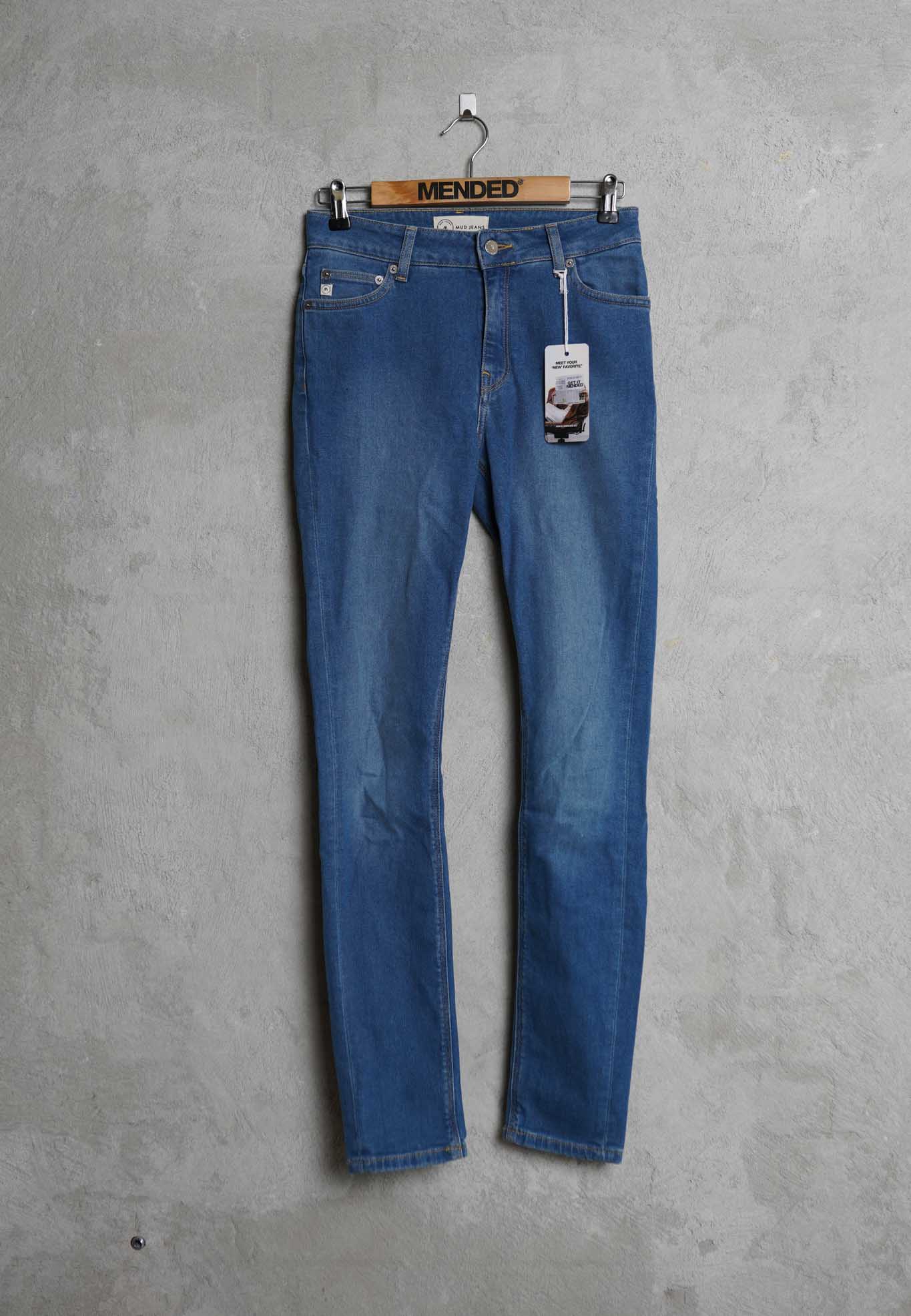Women - MUD Jeans - Skinny Hazen - Pure Blue
