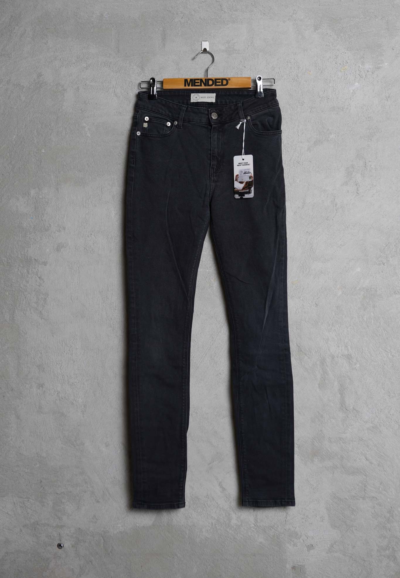 Women - MUD Jeans - Skinny Hazen - Stone Black