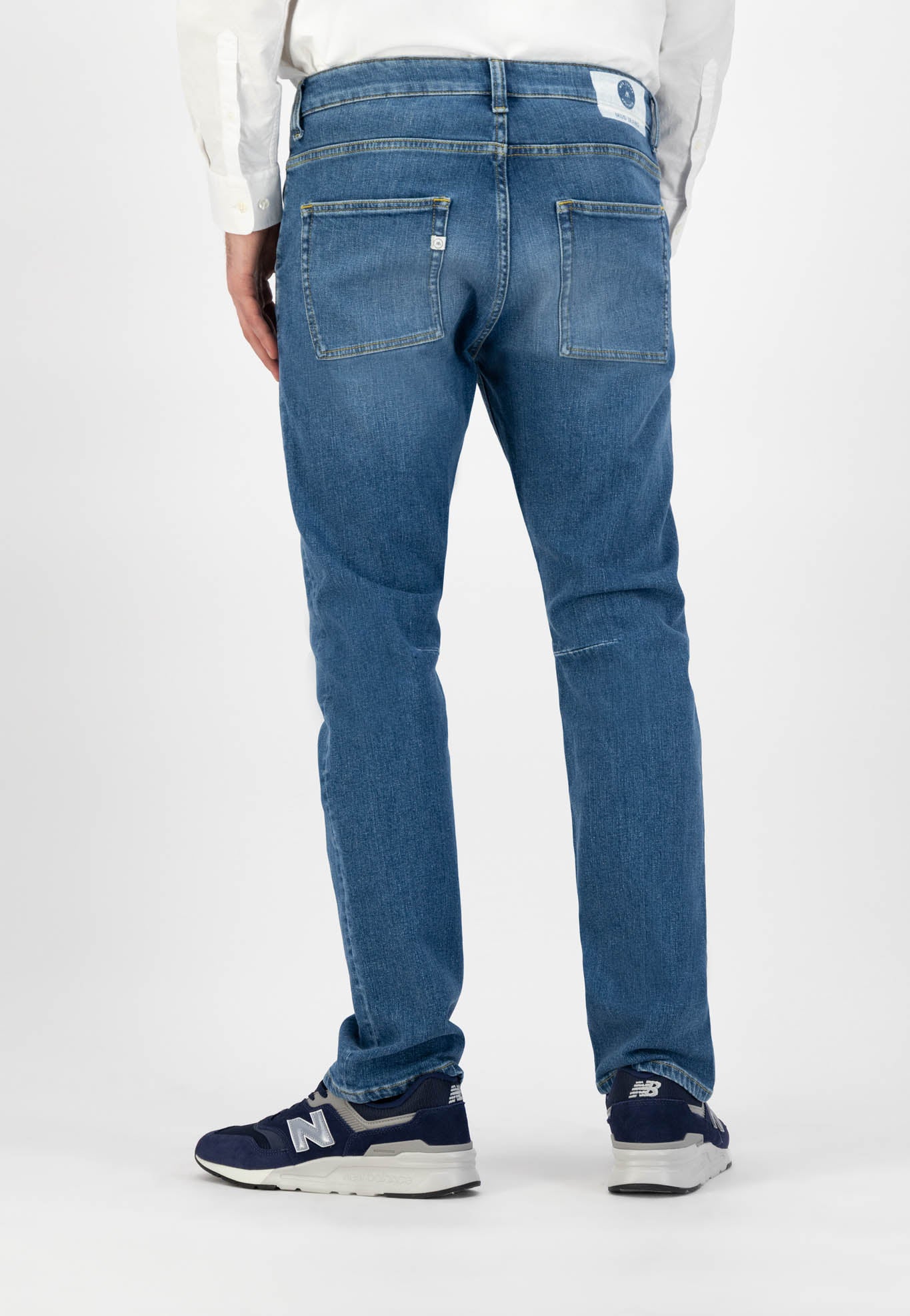 Men - MUD Jeans - Block Chino - Stone Blue