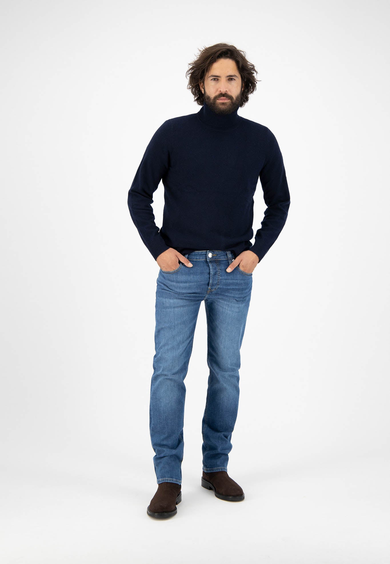 Men - MUD Jeans - Regular Bryce - Authentic Indigo