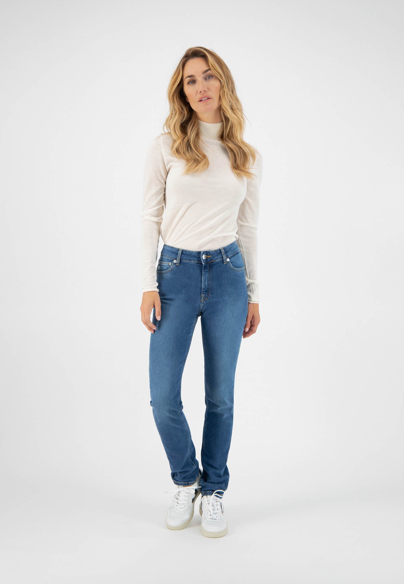 Women - MUD Jeans - Regular Swan - Authentic Indigo