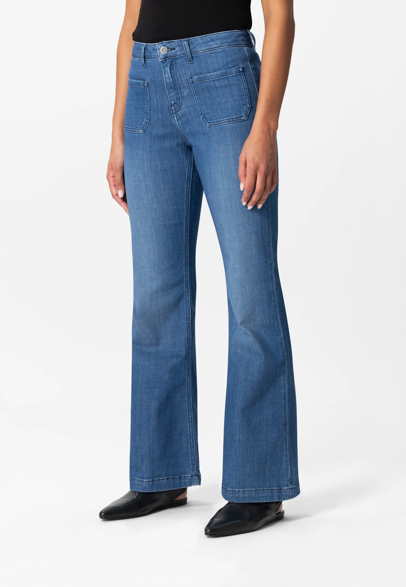 Women - MUD Jeans - Flared Chique - Authentic Indigo