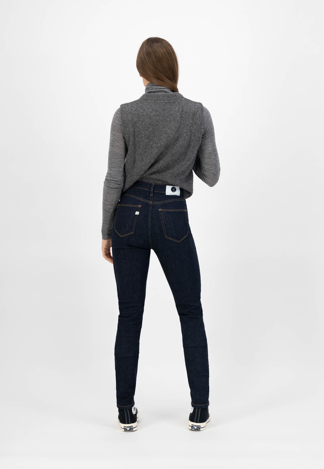 Women - MUD Jeans - Sky Rise Skinny - Strong Blue