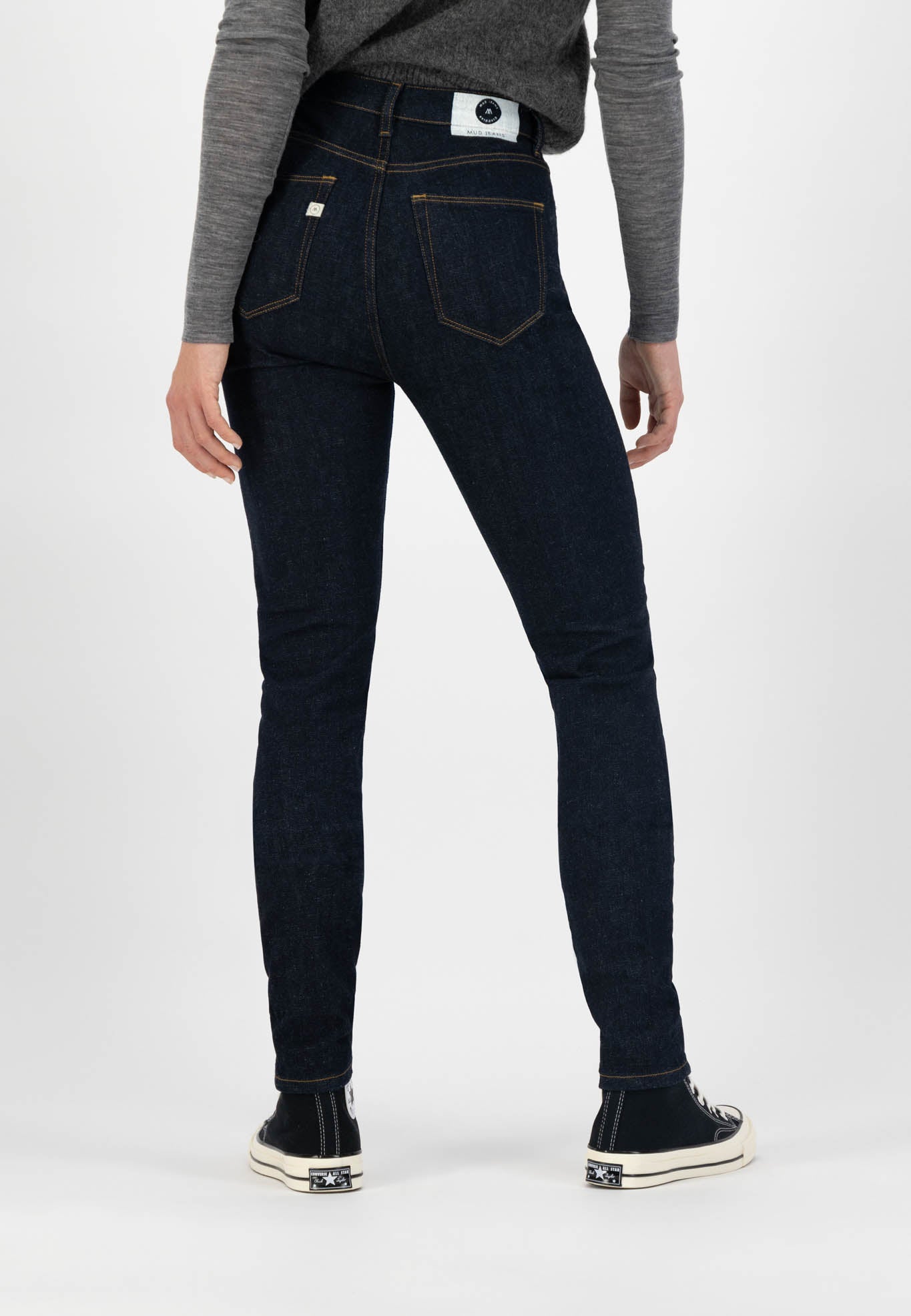 Women - MUD Jeans - Sky Rise Skinny - Strong Blue