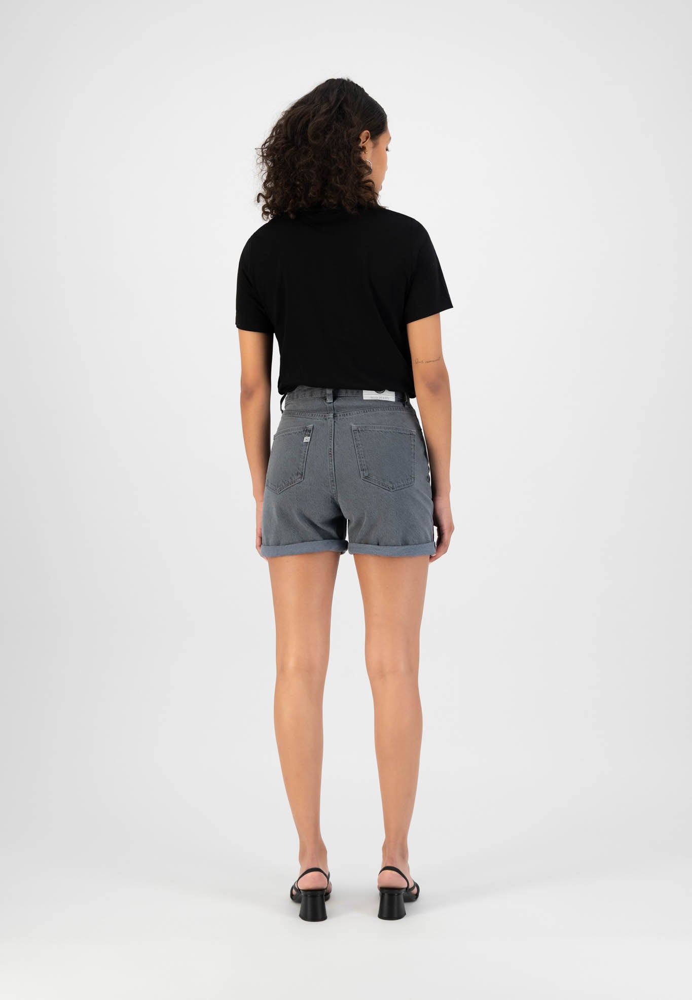 Women - MUD Jeans - Marilyn Shorts - Stone Grey