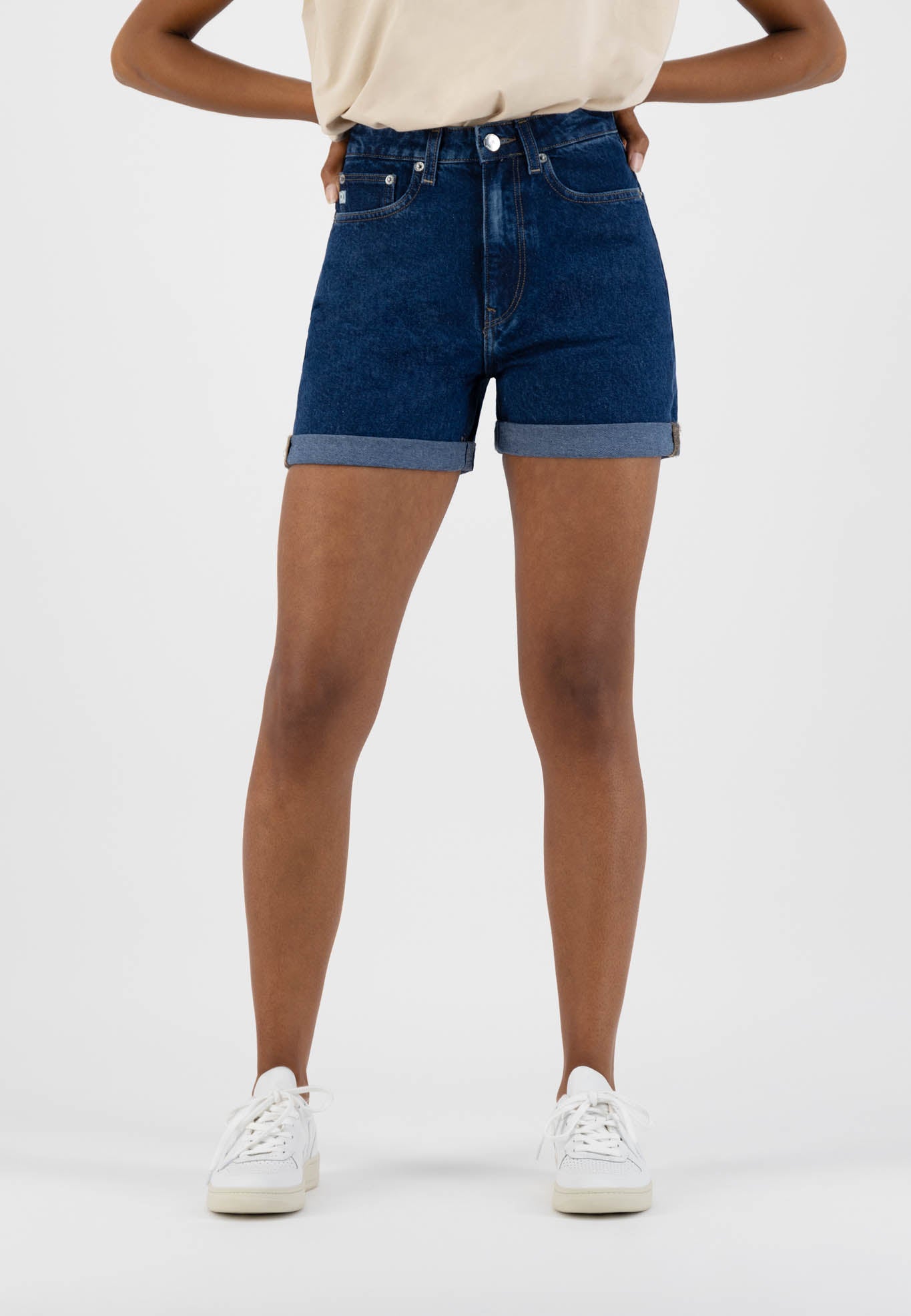 Women - MUD Jeans - Marilyn Shorts - Stone Indigo