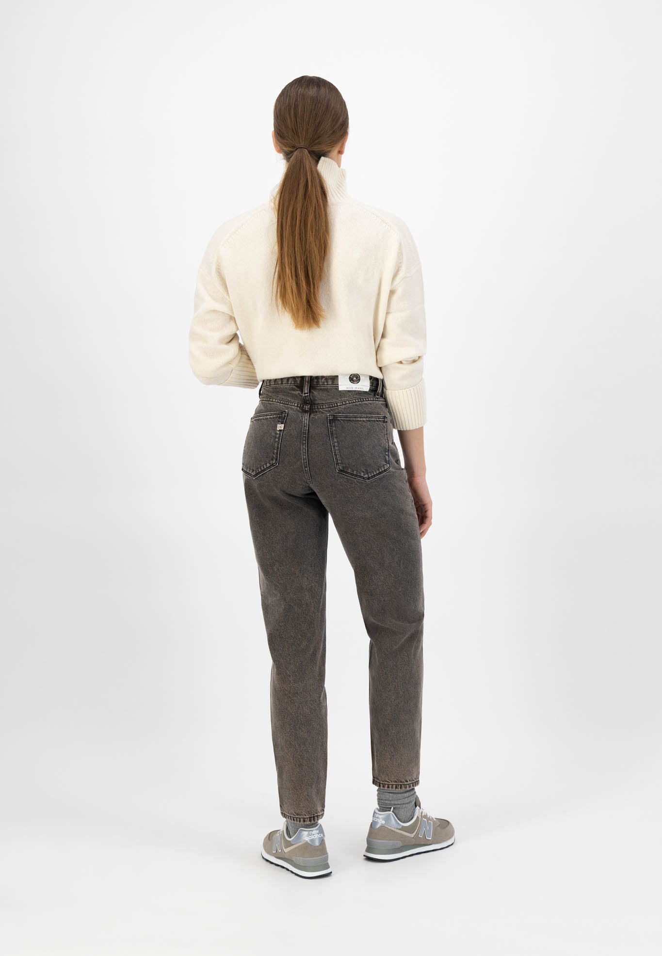 Women - MUD Jeans - Mams Tapered - Chocolate