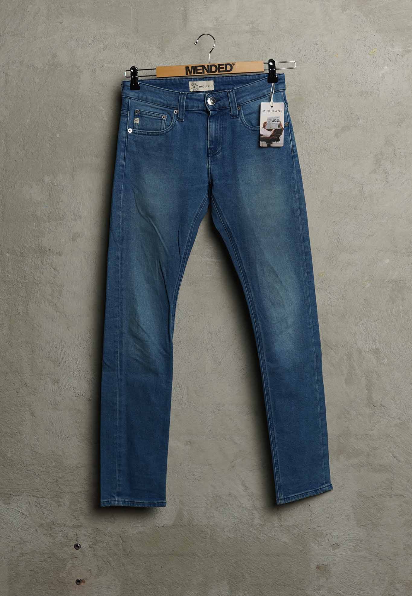 Men - MUD Jeans - Slim Lassen - Pure Blue