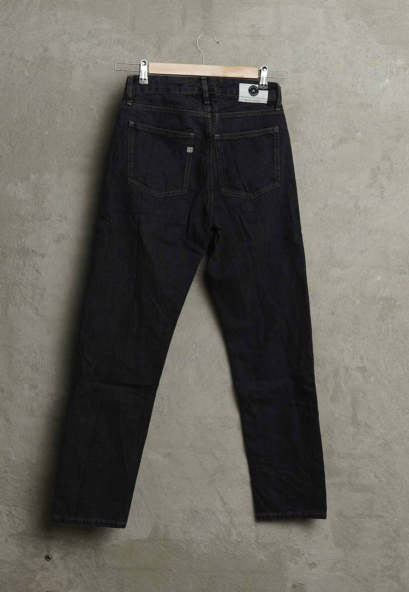 Women - MUD Jeans - Easy Go - Used Black