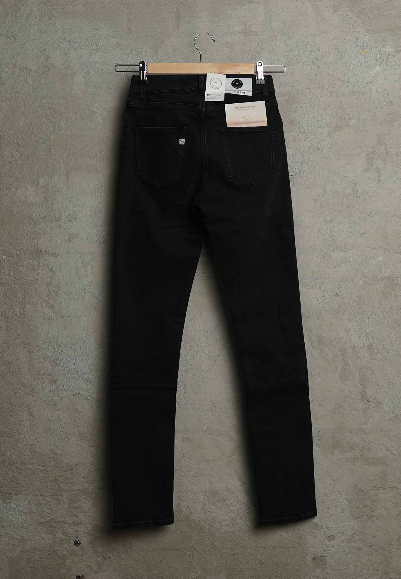 Women - MUD Jeans - Regular Swan - Stone Black