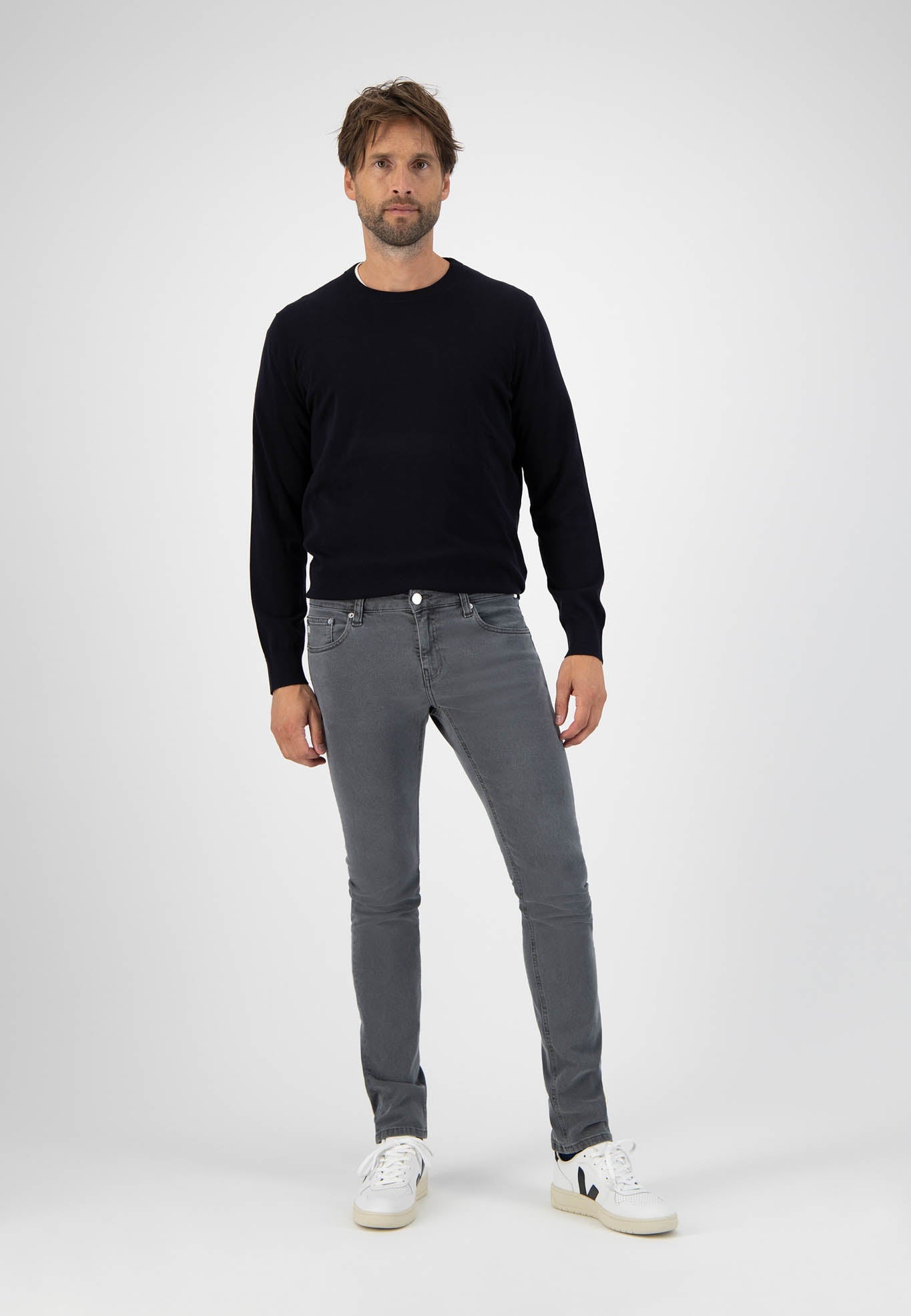 Men - MUD Jeans - Slim Lassen - O3 Grey