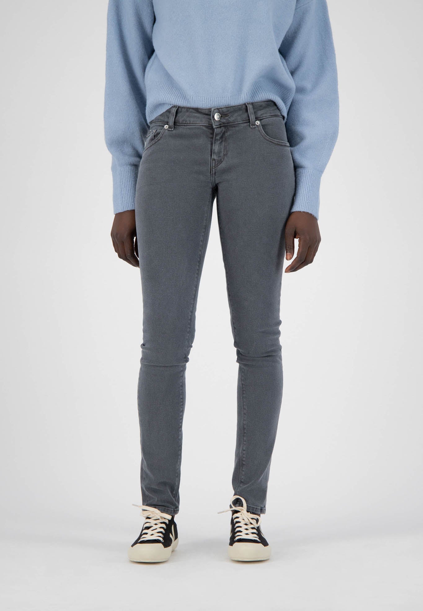 Women - MUD Jeans - Skinny Lilly - O3 Grey